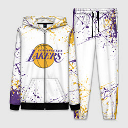 Женский 3D-костюм LA LAKERS, цвет: 3D-черный
