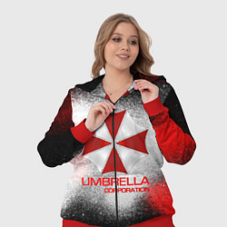 Женский 3D-костюм UMBRELLA CORP, цвет: 3D-красный — фото 2