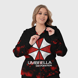 Женский 3D-костюм UMBRELLA CORP, цвет: 3D-черный — фото 2