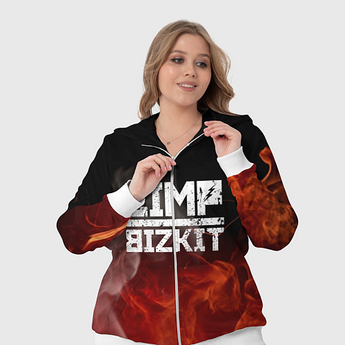 Женский костюм LIMP BIZKIT / 3D-Белый – фото 3