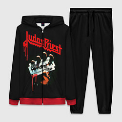 Женский 3D-костюм Judas Priest, цвет: 3D-красный