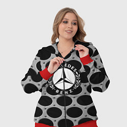 Женский 3D-костюм MERCEDES-BENZ, цвет: 3D-красный — фото 2