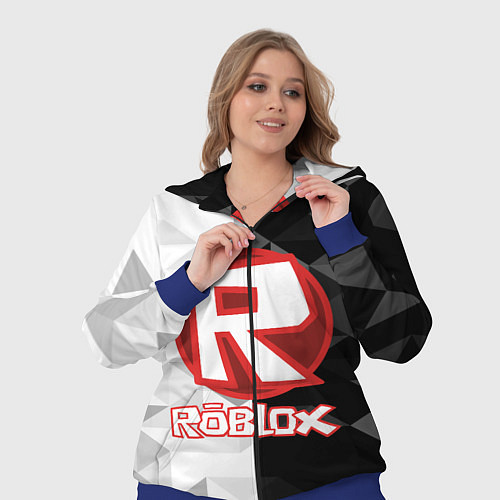 Женский костюм ROBLOX / 3D-Синий – фото 3