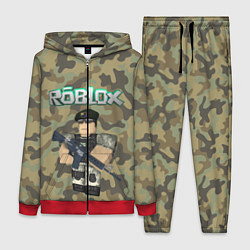 Женский 3D-костюм Roblox 23 February Camouflage, цвет: 3D-красный