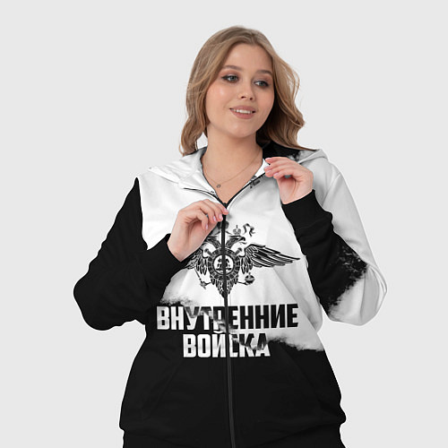 Женский костюм Внутренние Войска / 3D-Черный – фото 3