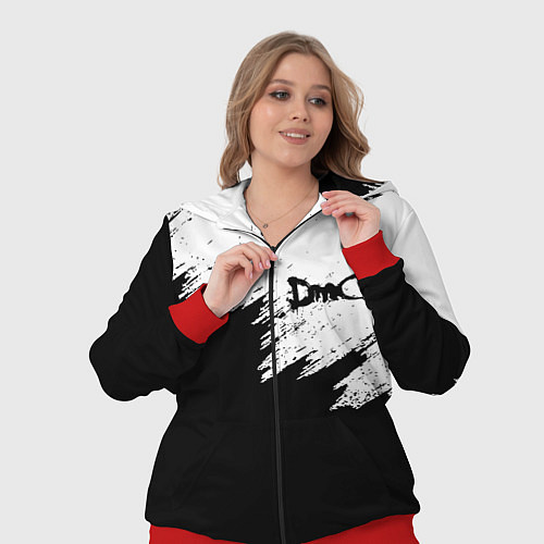 Женский костюм DEVIL MAY CRY DMC / 3D-Красный – фото 3