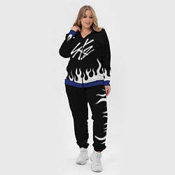 Женский 3D-костюм Stray Kids, цвет: 3D-синий — фото 2