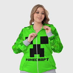 Женский 3D-костюм MINECRAFT, цвет: 3D-меланж — фото 2