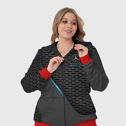 Женский 3D-костюм Mercedes-AMG, цвет: 3D-красный — фото 2