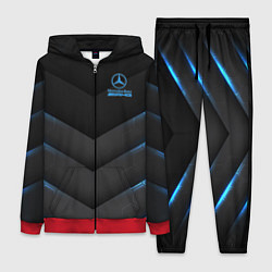 Женский 3D-костюм Mercedes-AMG, цвет: 3D-красный