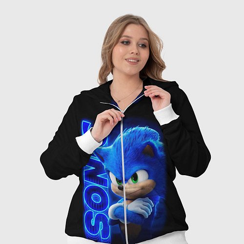 Женский костюм SONIC / 3D-Белый – фото 3