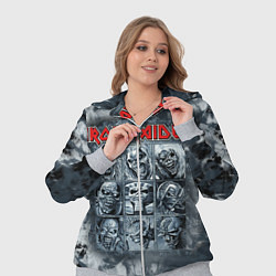 Женский 3D-костюм Iron Maiden, цвет: 3D-меланж — фото 2