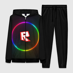 Женский 3D-костюм Roblox, цвет: 3D-черный