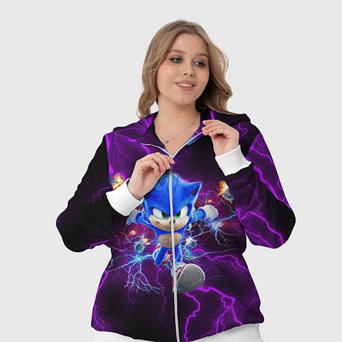 Женский костюм SONIC / 3D-Белый – фото 3