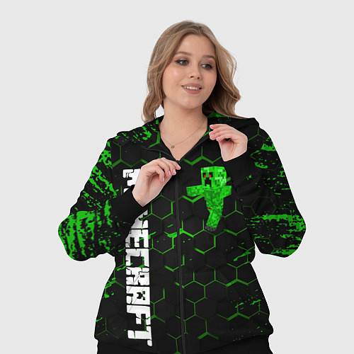 Женский костюм MINECRAFT / 3D-Черный – фото 3