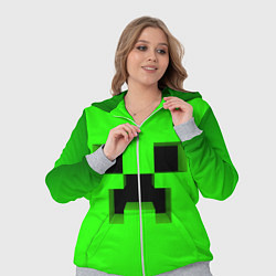 Женский 3D-костюм MINECRAFT, цвет: 3D-меланж — фото 2