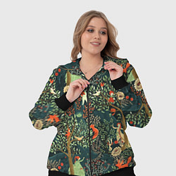 Женский 3D-костюм Abstraction Pattern, цвет: 3D-черный — фото 2