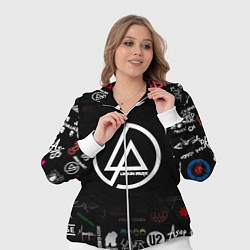 Женский 3D-костюм LINKIN PARK, цвет: 3D-белый — фото 2