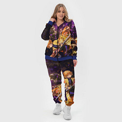 Женский 3D-костюм KIMETSU NO YAIBA, цвет: 3D-синий — фото 2