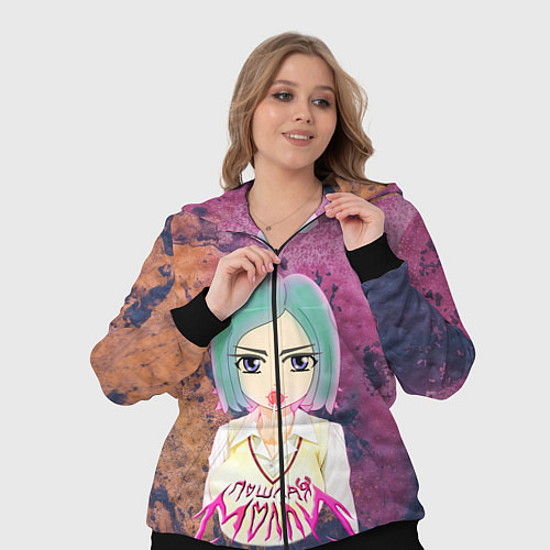 Женский костюм Пошлая Молли Арт / 3D-Черный – фото 3