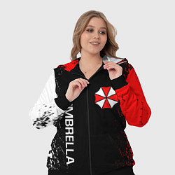 Женский 3D-костюм RESIDENT EVIL UMBRELLA, цвет: 3D-черный — фото 2