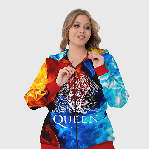 Женский костюм QUEEN / 3D-Красный – фото 3