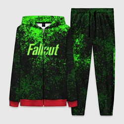 Женский 3D-костюм FALLOUT, цвет: 3D-красный