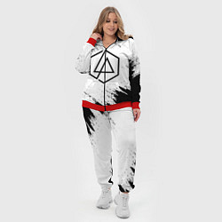 Женский 3D-костюм LINKIN PARK, цвет: 3D-красный — фото 2