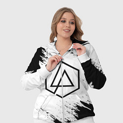 Женский 3D-костюм LINKIN PARK, цвет: 3D-белый — фото 2