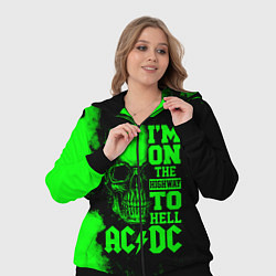 Женский 3D-костюм I'm on the highway to hell ACDC, цвет: 3D-черный — фото 2