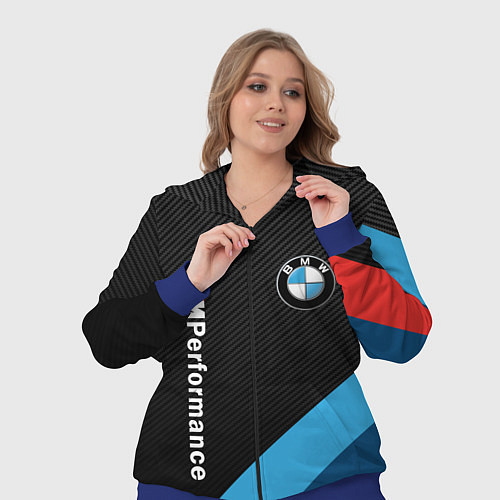 Женский костюм BMW M PERFORMANCE / 3D-Синий – фото 3