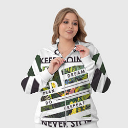 Женский 3D-костюм Off-White: Keep Going, цвет: 3D-белый — фото 2