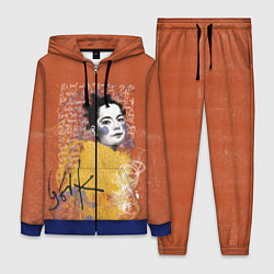 Женский 3D-костюм Bjork, цвет: 3D-синий