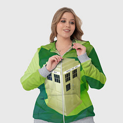 Женский 3D-костюм CRAZY TARDIS, цвет: 3D-меланж — фото 2