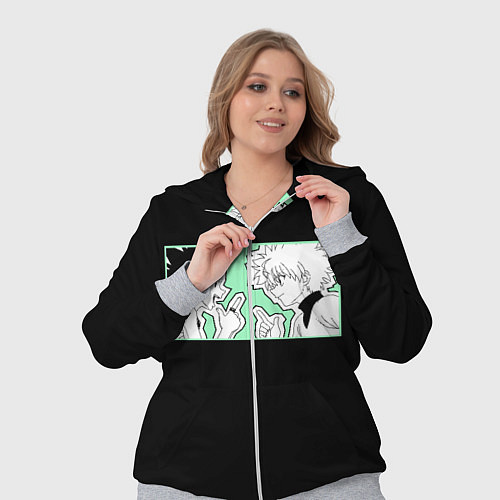 Женский костюм Hunter x Hunter Гон и Киллуа / 3D-Меланж – фото 3