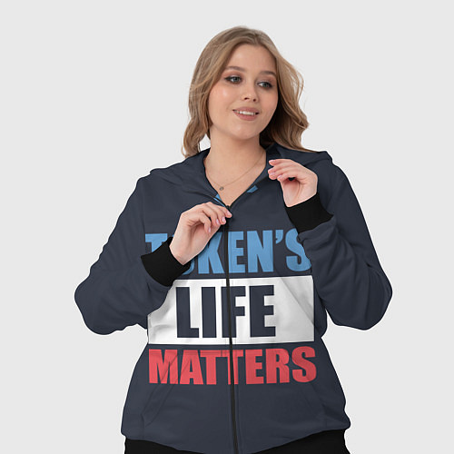 Женский костюм TOKENS LIFE MATTERS / 3D-Черный – фото 3