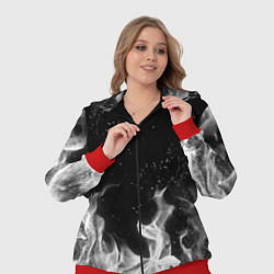 Женский 3D-костюм БЕЛЫЙ ОГОНЬ, цвет: 3D-красный — фото 2