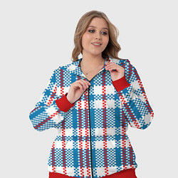 Женский 3D-костюм Текстура Сумка Челнока, цвет: 3D-красный — фото 2