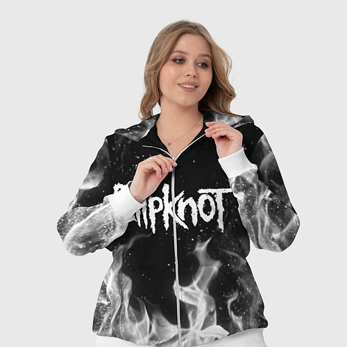 Женский костюм SLIPKNOT / 3D-Белый – фото 3