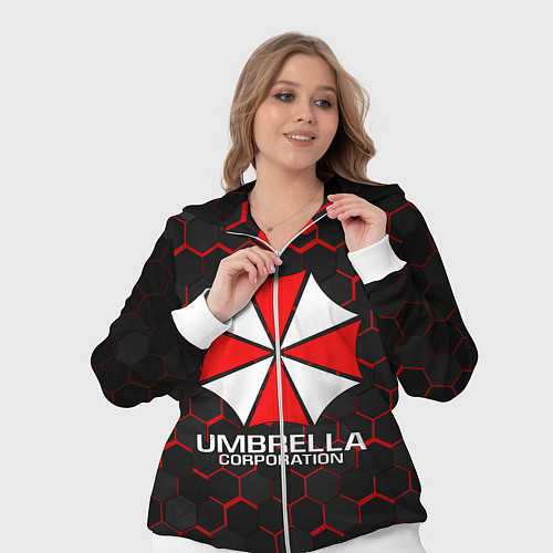 Женский костюм UMBRELLA CORP / 3D-Белый – фото 3