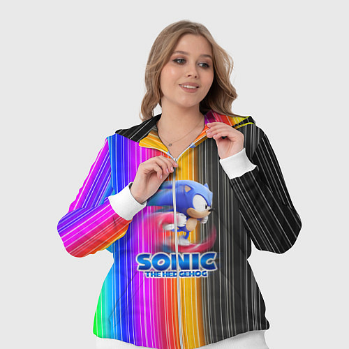 Женский костюм SONIC 2020 / 3D-Белый – фото 3