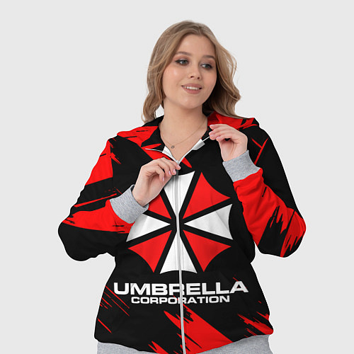 Женский костюм Umbrella Corporation / 3D-Меланж – фото 3