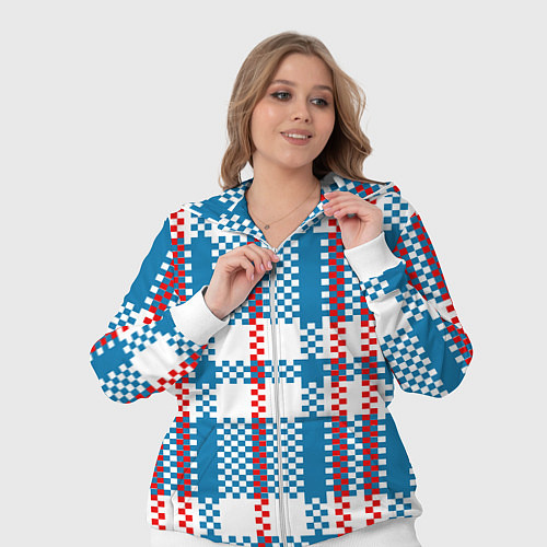 Женский костюм Челнок / 3D-Белый – фото 3