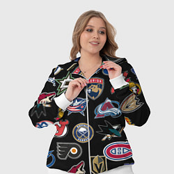 Женский 3D-костюм NBA PATTERN, цвет: 3D-белый — фото 2