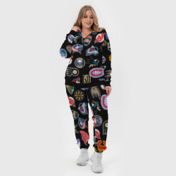 Женский 3D-костюм NBA PATTERN, цвет: 3D-черный — фото 2
