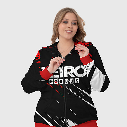 Женский костюм METRO EXODUS / 3D-Красный – фото 3