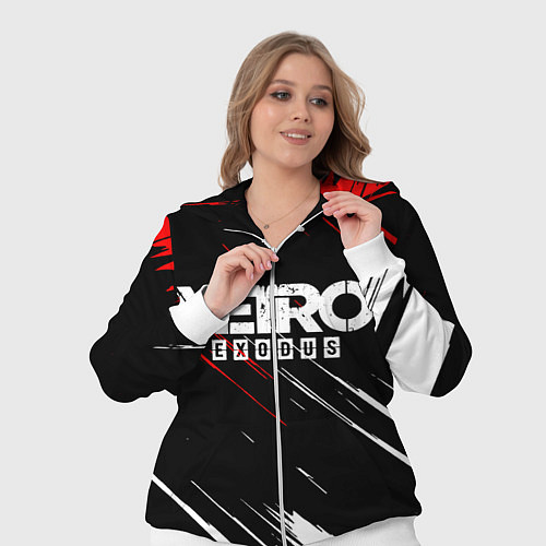 Женский костюм METRO EXODUS / 3D-Белый – фото 3