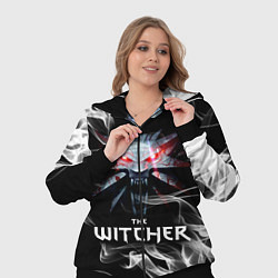 Женский 3D-костюм ВЕДЬМАК, цвет: 3D-черный — фото 2