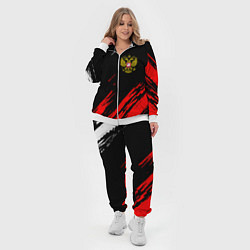 Женский 3D-костюм РОССИЯ, цвет: 3D-белый — фото 2