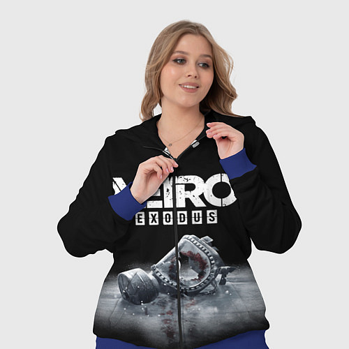 Женский костюм METRO EXODUS / 3D-Синий – фото 3